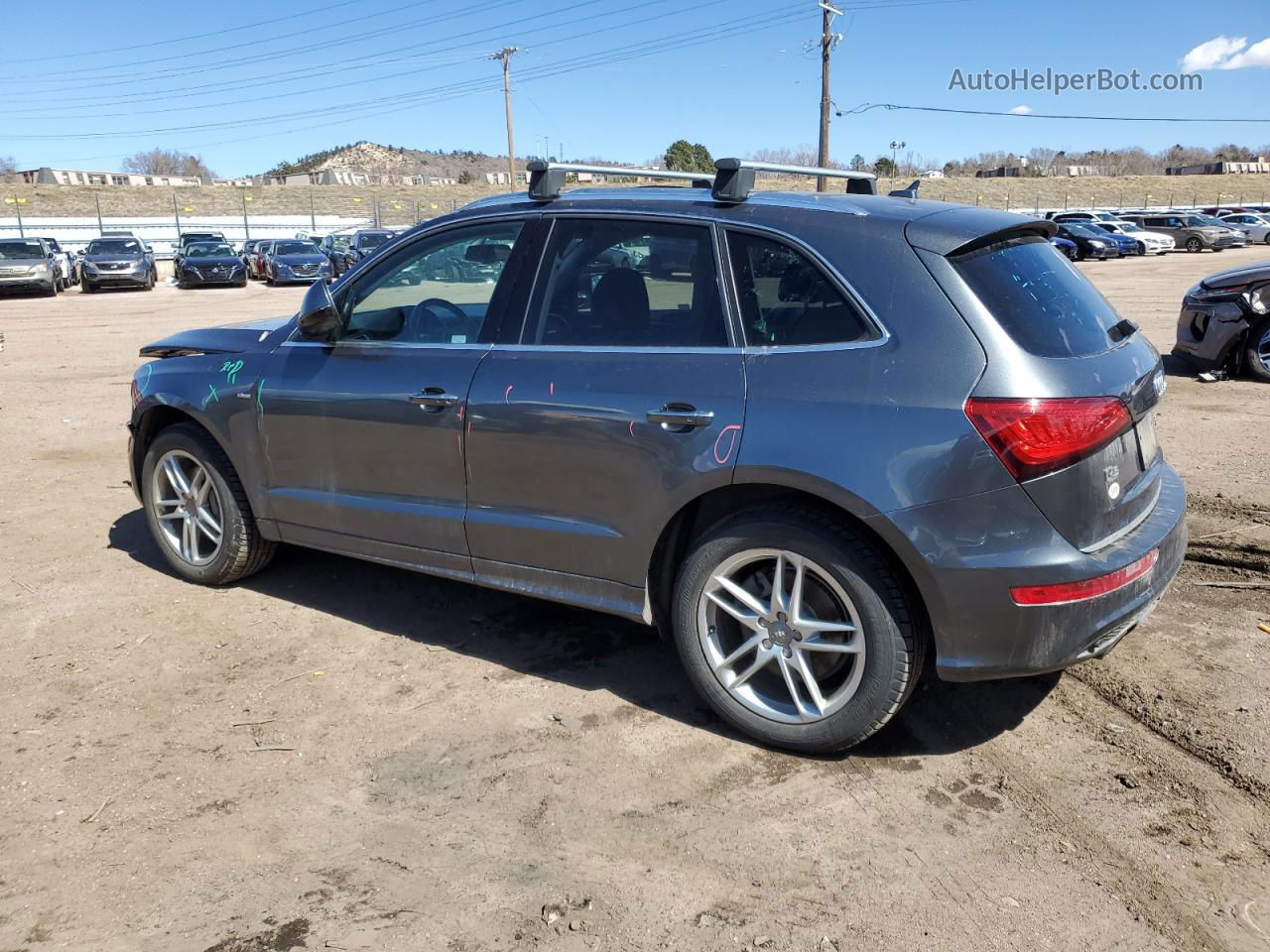 2016 Audi Q5 Premium Plus S-line Gray vin: WA1D7AFP1GA041839