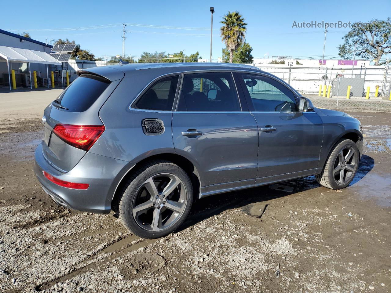 2016 Audi Q5 Premium Plus S-line Серый vin: WA1D7AFP2GA035628