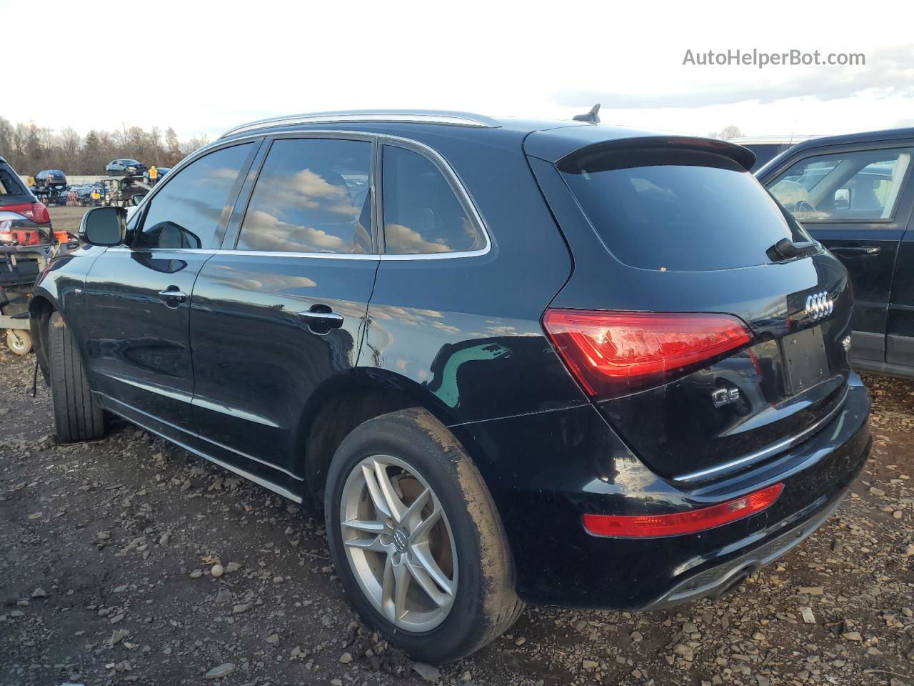 2016 Audi Q5 Premium Plus S-line Черный vin: WA1D7AFP3GA013329