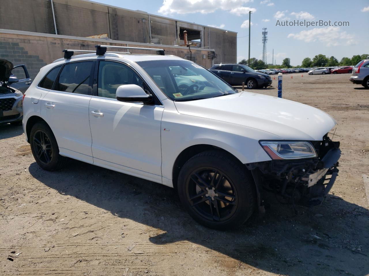 2016 Audi Q5 Premium Plus S-line White vin: WA1D7AFP3GA045083