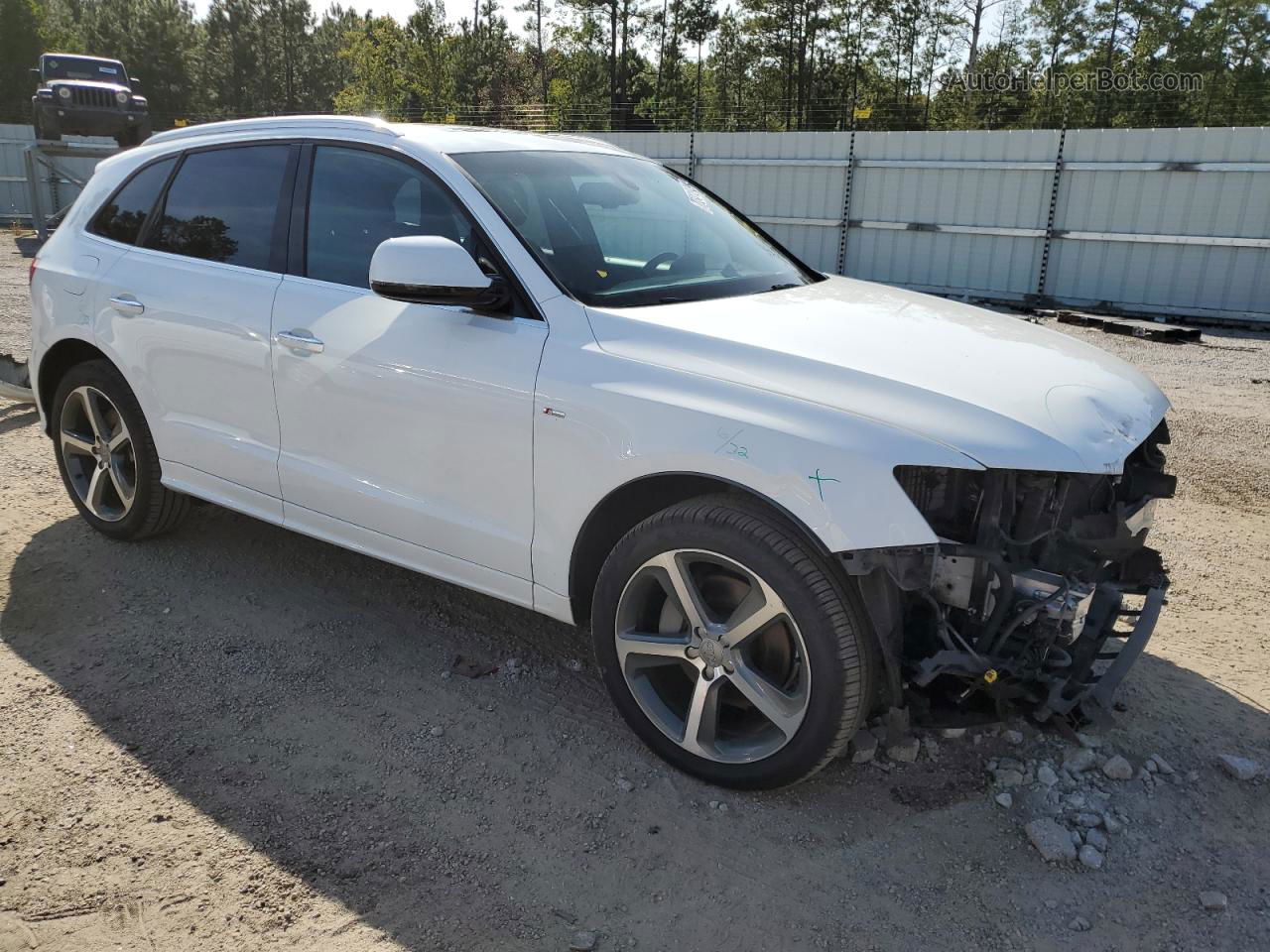 2016 Audi Q5 Premium Plus S-line White vin: WA1D7AFP3GA115472