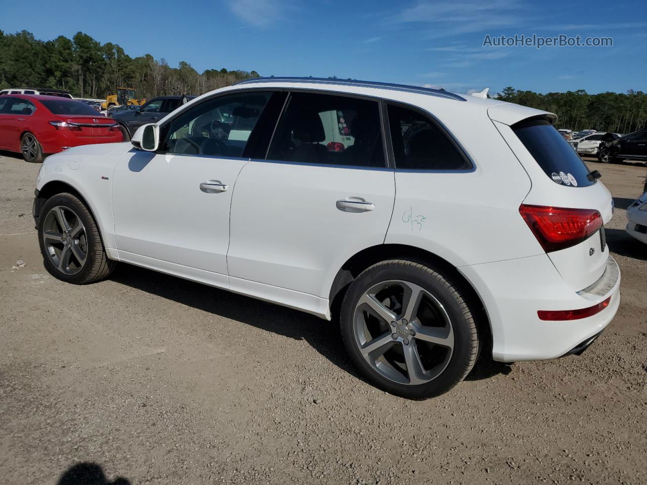 2016 Audi Q5 Premium Plus S-line White vin: WA1D7AFP3GA115472