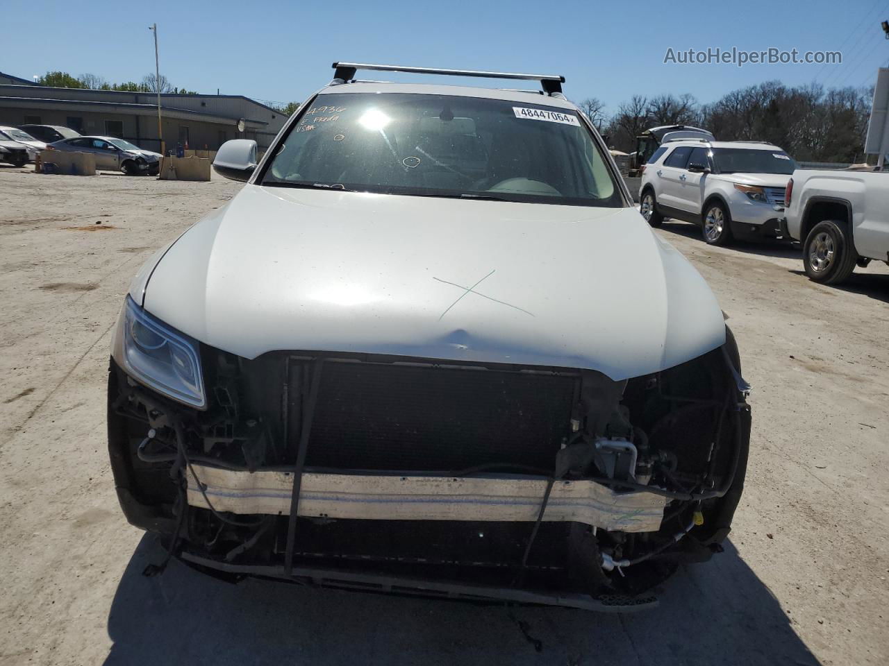 2016 Audi Q5 Premium Plus S-line White vin: WA1D7AFP3GA136919