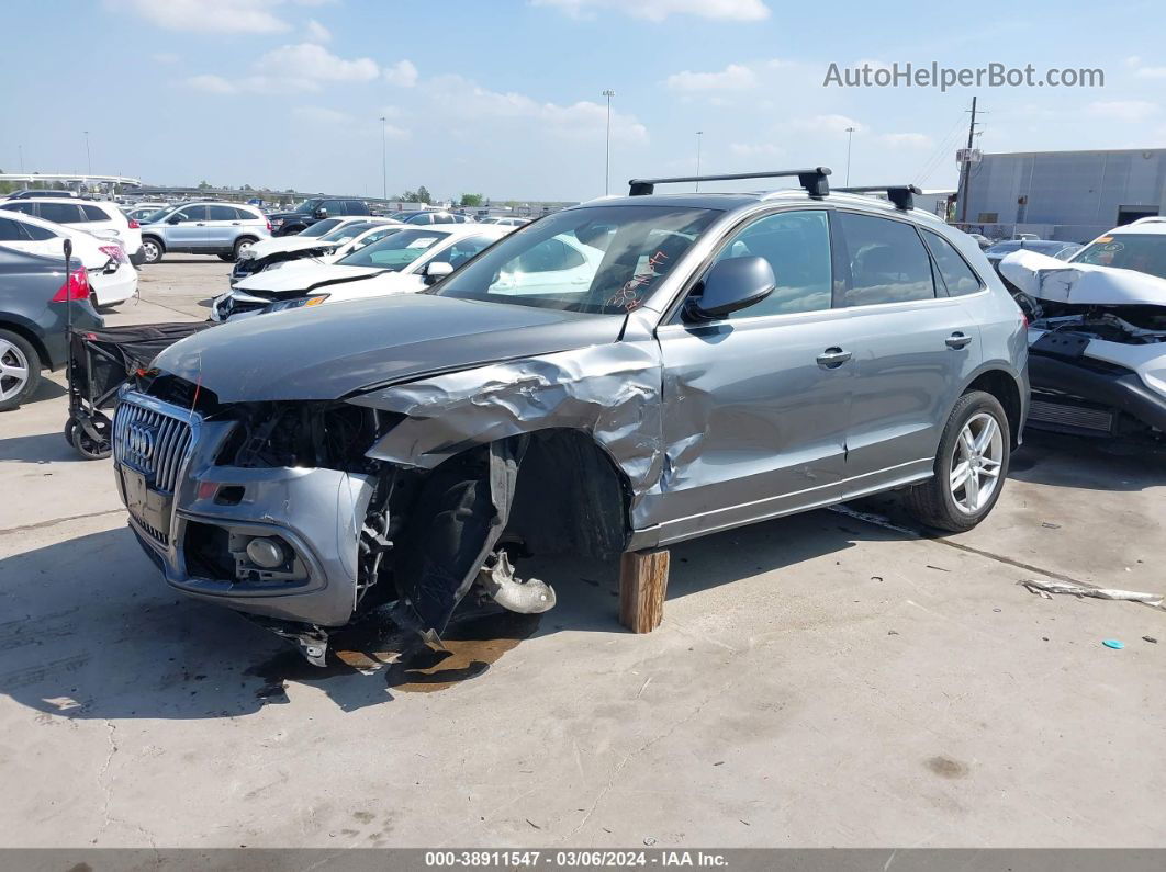 2016 Audi Q5 3.0t Premium Plus Gray vin: WA1D7AFP4GA016711