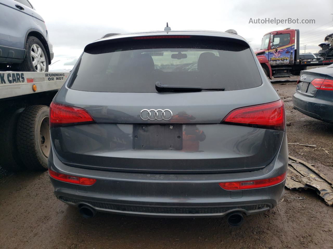 2016 Audi Q5 Premium Plus S-line Charcoal vin: WA1D7AFP4GA107087