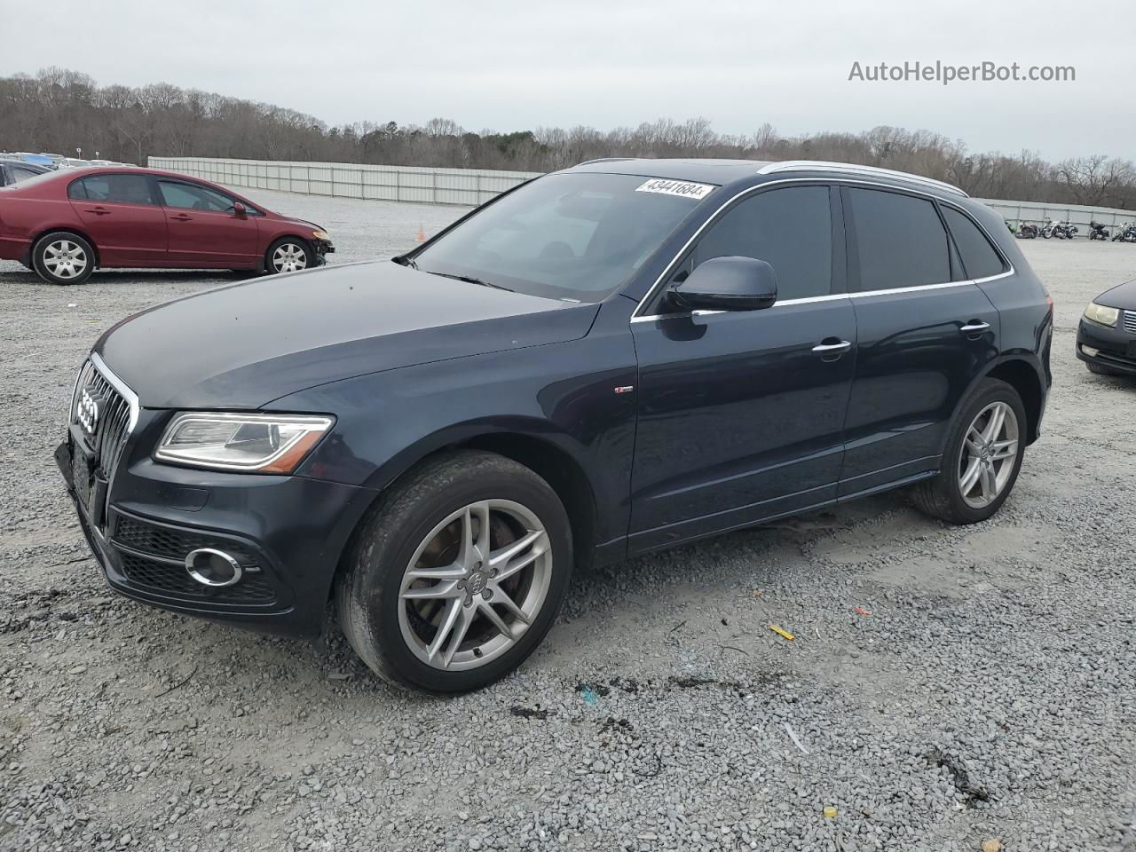 2016 Audi Q5 Premium Plus S-line Blue vin: WA1D7AFP4GA127436