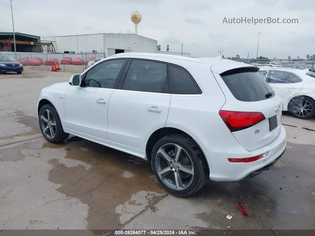 2016 Audi Q5 3.0t Premium Plus White vin: WA1D7AFP5GA136744