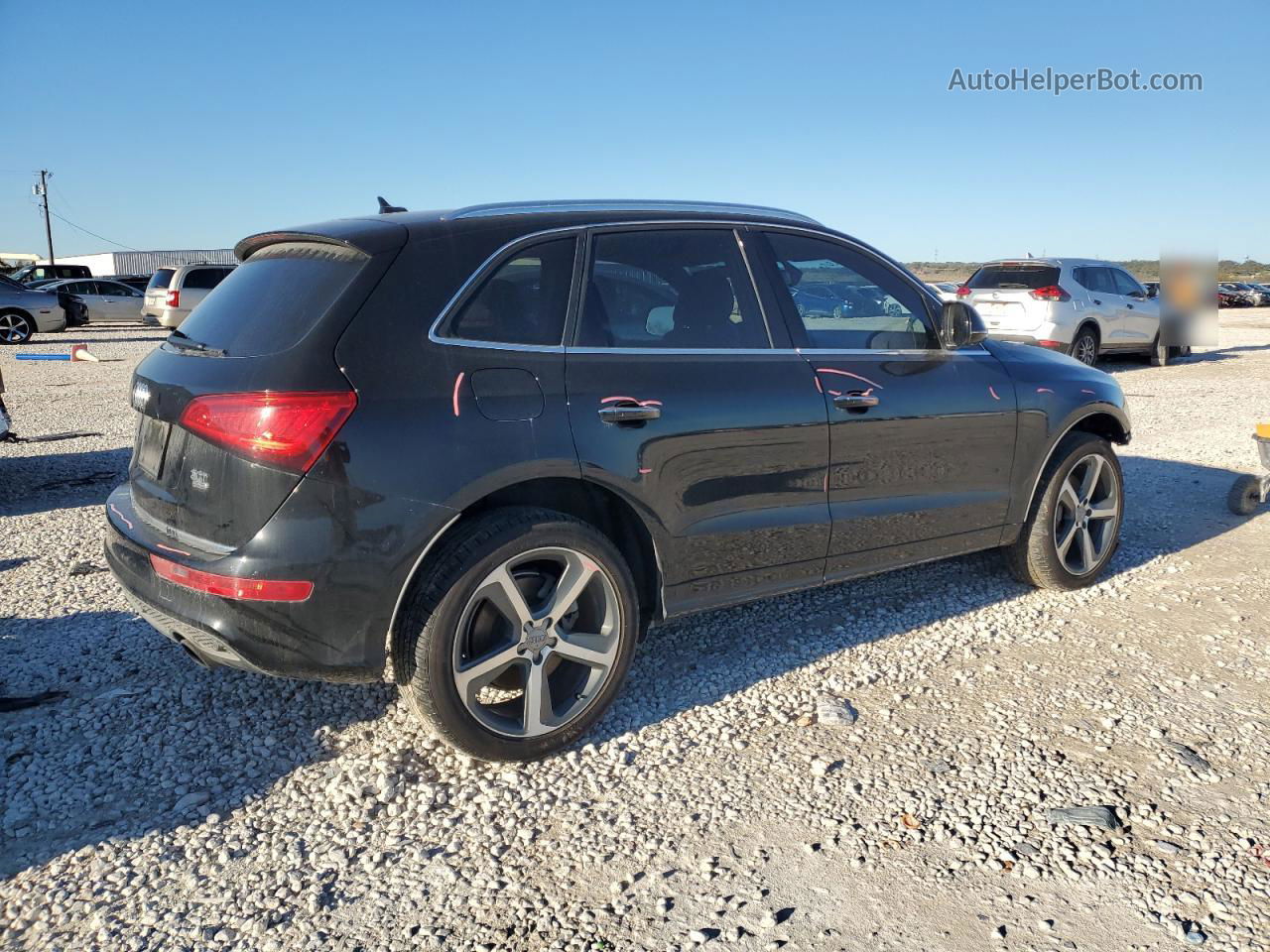 2016 Audi Q5 Premium Plus S-line Черный vin: WA1D7AFP5GA138655