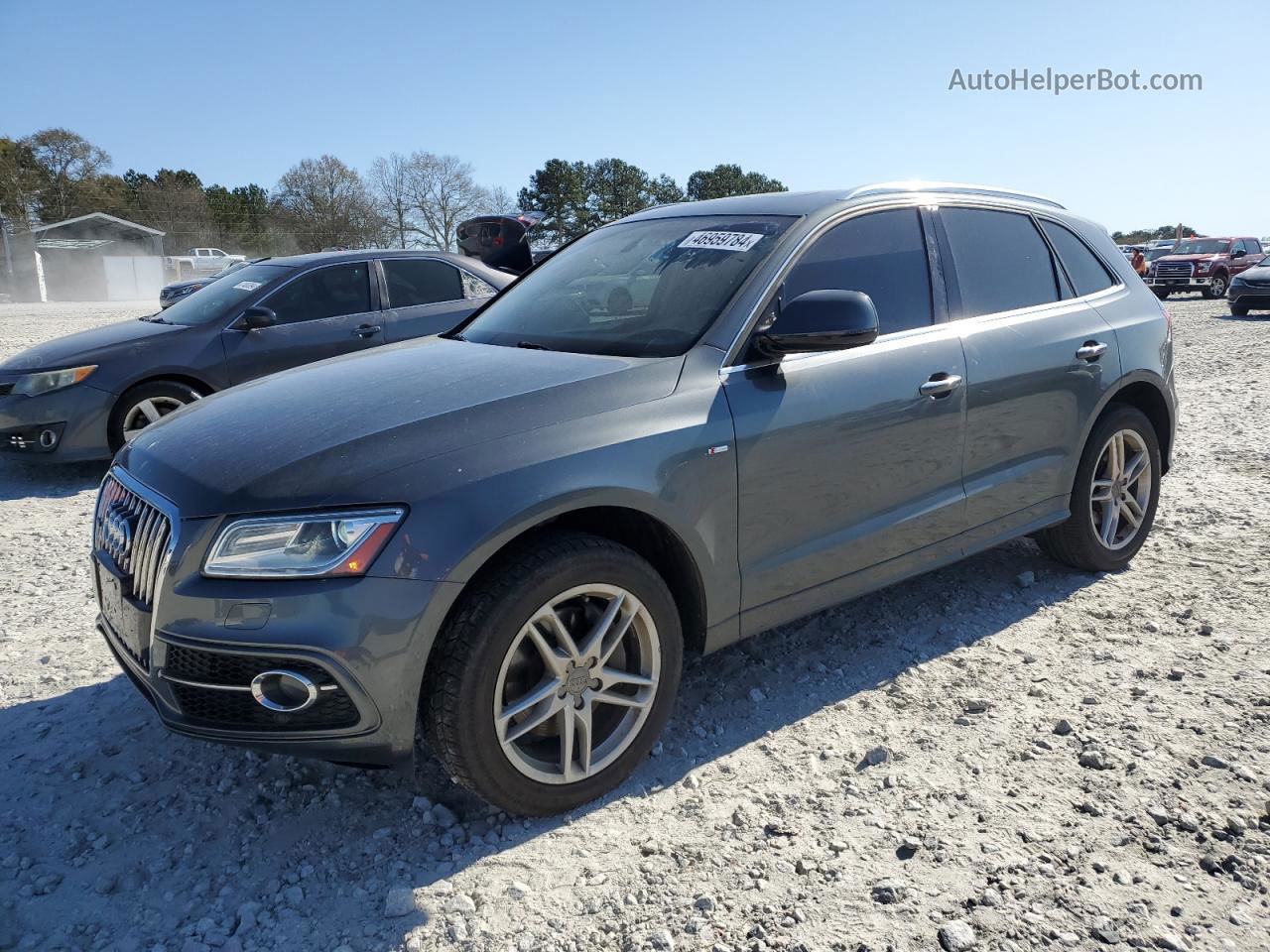 2016 Audi Q5 Premium Plus S-line Charcoal vin: WA1D7AFP7GA145817