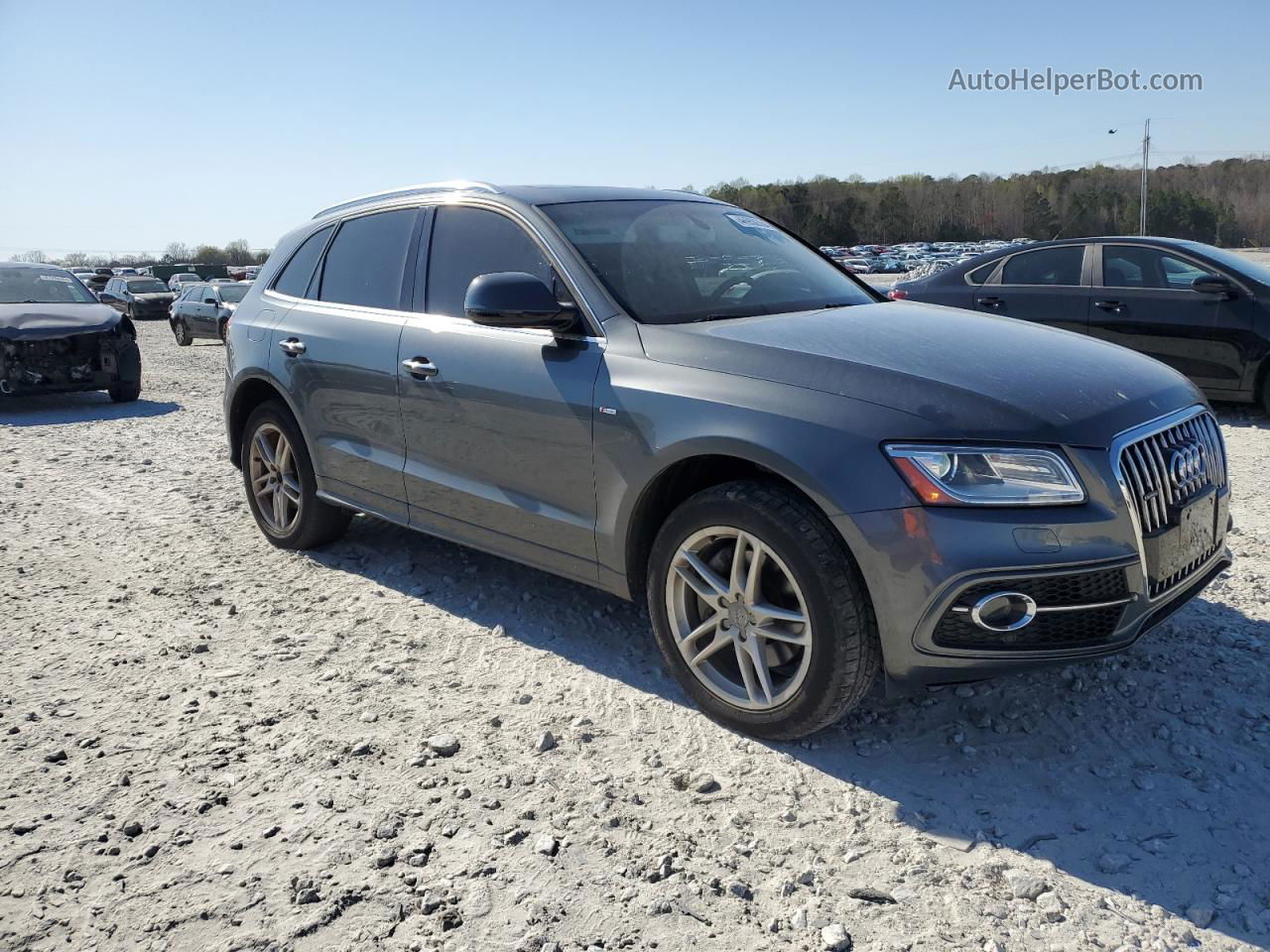 2016 Audi Q5 Premium Plus S-line Charcoal vin: WA1D7AFP7GA145817