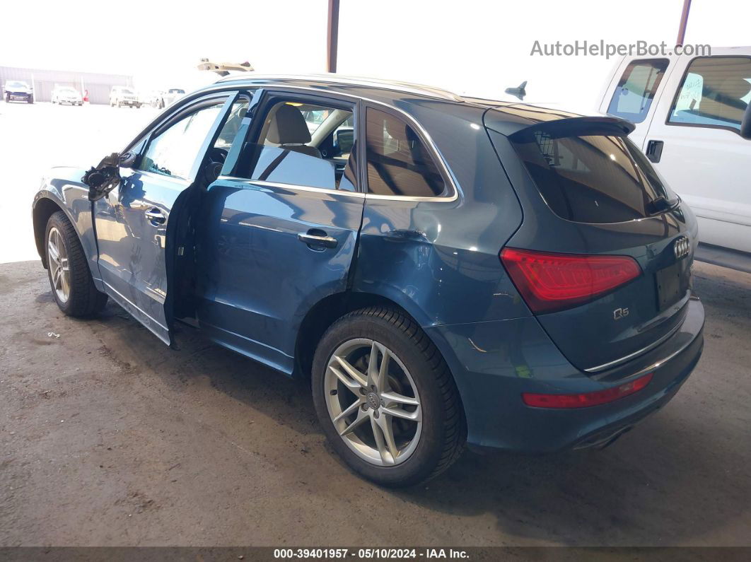 2016 Audi Q5 3.0t Premium Plus Blue vin: WA1D7AFP8GA002049