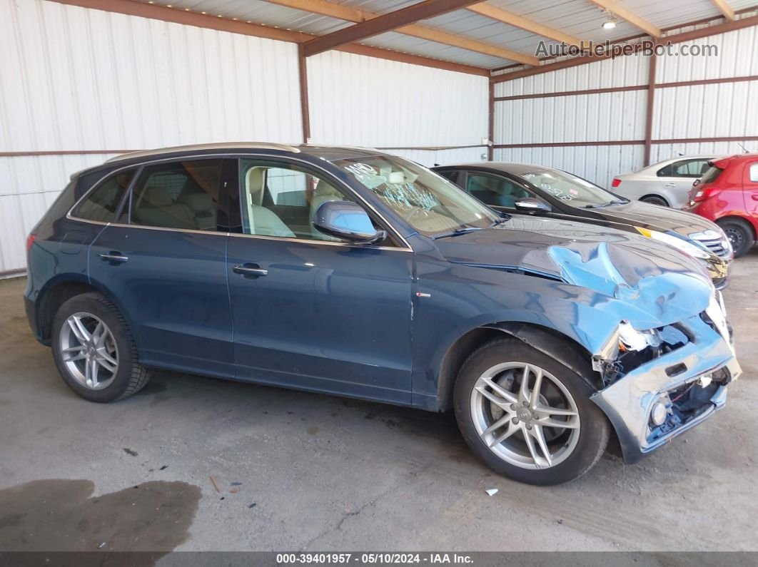 2016 Audi Q5 3.0t Premium Plus Blue vin: WA1D7AFP8GA002049