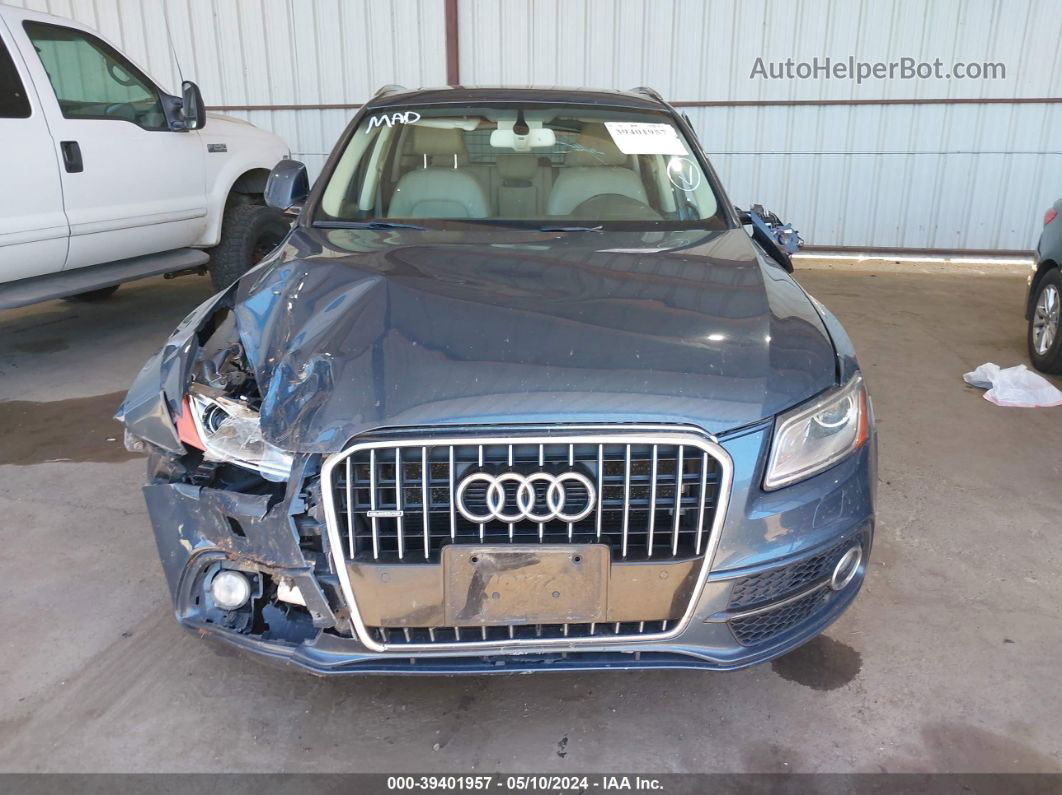 2016 Audi Q5 3.0t Premium Plus Blue vin: WA1D7AFP8GA002049