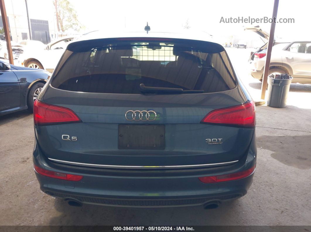 2016 Audi Q5 3.0t Premium Plus Blue vin: WA1D7AFP8GA002049