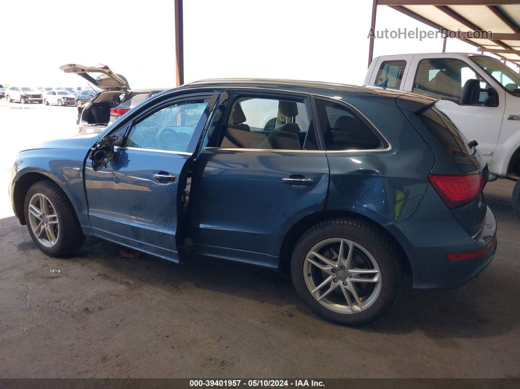 2016 Audi Q5 3.0t Premium Plus Blue vin: WA1D7AFP8GA002049