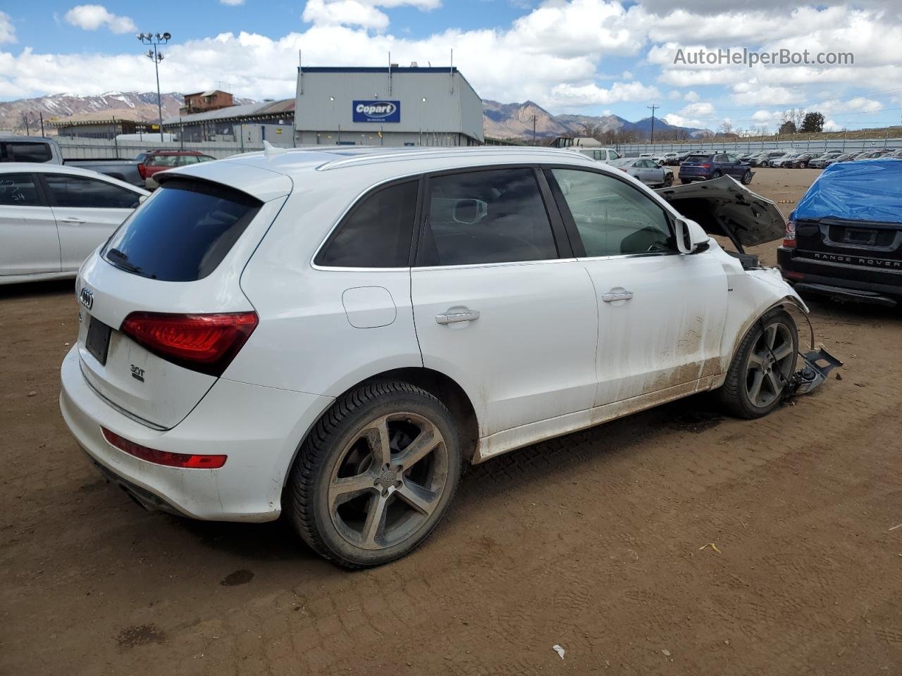 2016 Audi Q5 Premium Plus S-line White vin: WA1D7AFP8GA005193