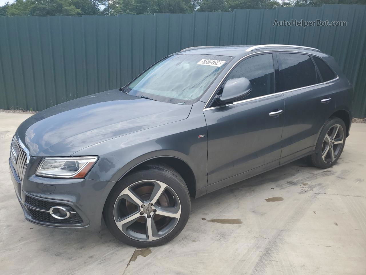 2016 Audi Q5 Premium Plus S-line Gray vin: WA1D7AFP8GA087992