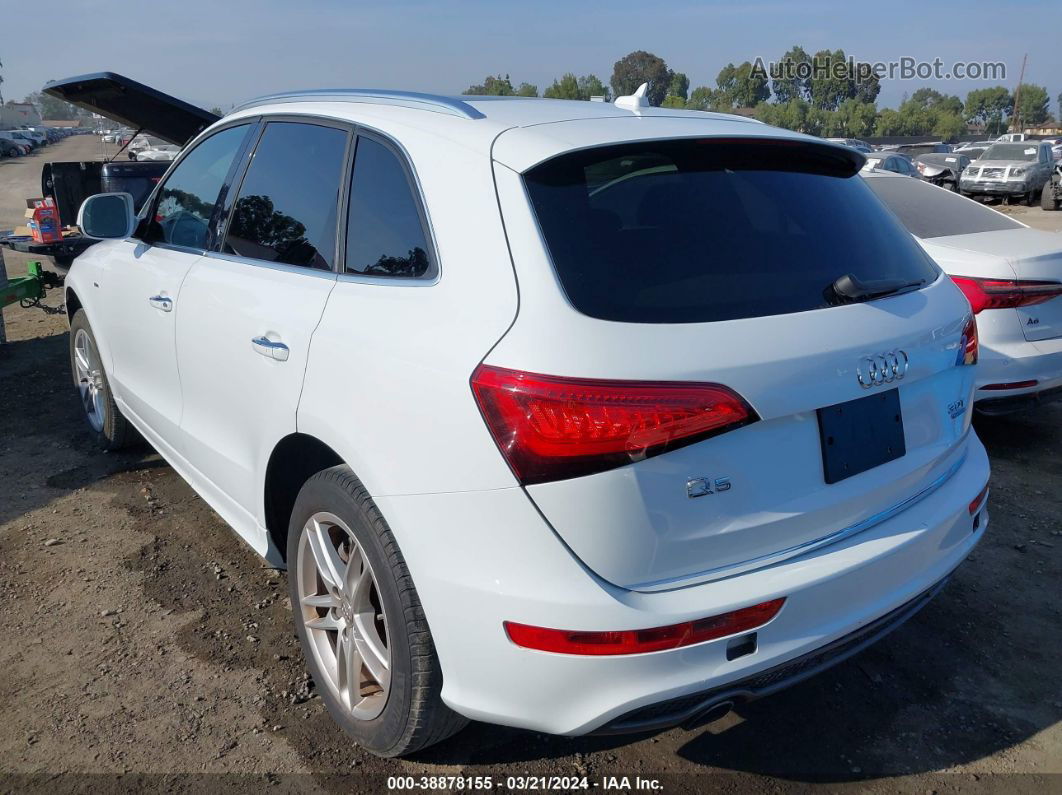 2016 Audi Q5 3.0t Premium Plus White vin: WA1D7AFP9GA089931