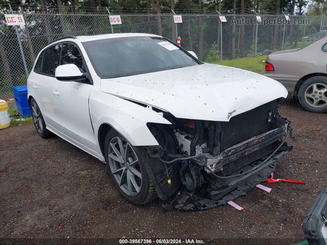 2016 Audi Q5 3.0t Premium Plus White vin: WA1D7AFP9GA109272