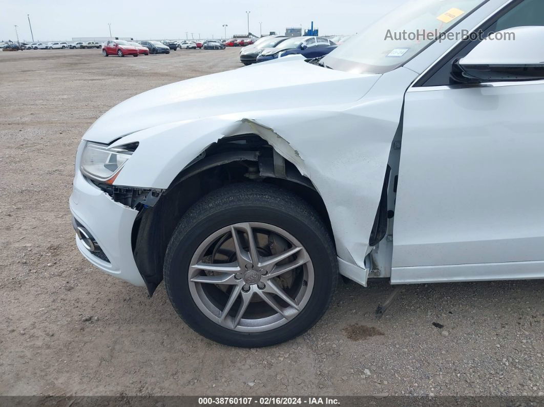 2016 Audi Q5 3.0t Premium Plus White vin: WA1D7AFPXGA080672