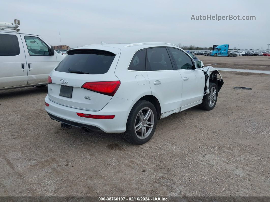 2016 Audi Q5 3.0t Premium Plus Белый vin: WA1D7AFPXGA080672