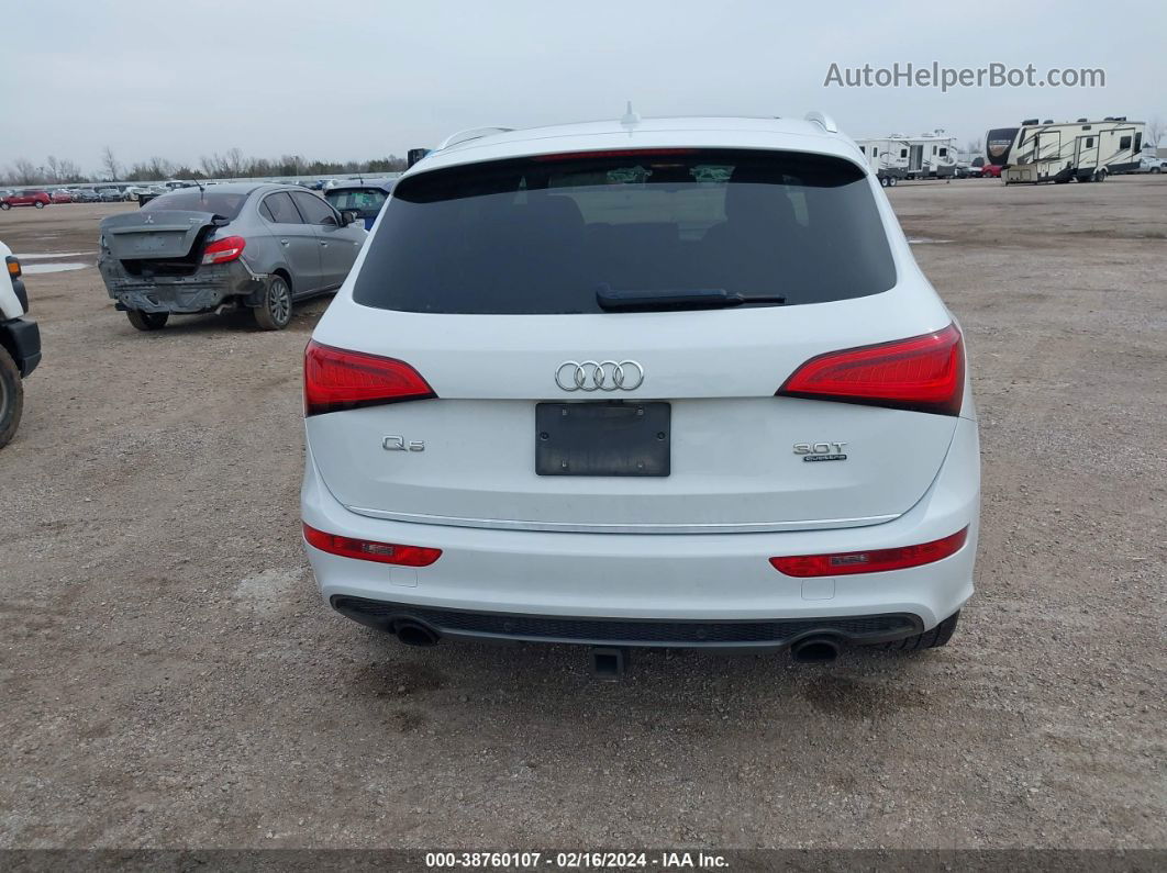 2016 Audi Q5 3.0t Premium Plus Белый vin: WA1D7AFPXGA080672