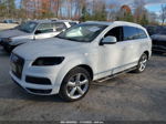 2015 Audi Q7 3.0t S Line Prestige White vin: WA1DGAFE0FD001179