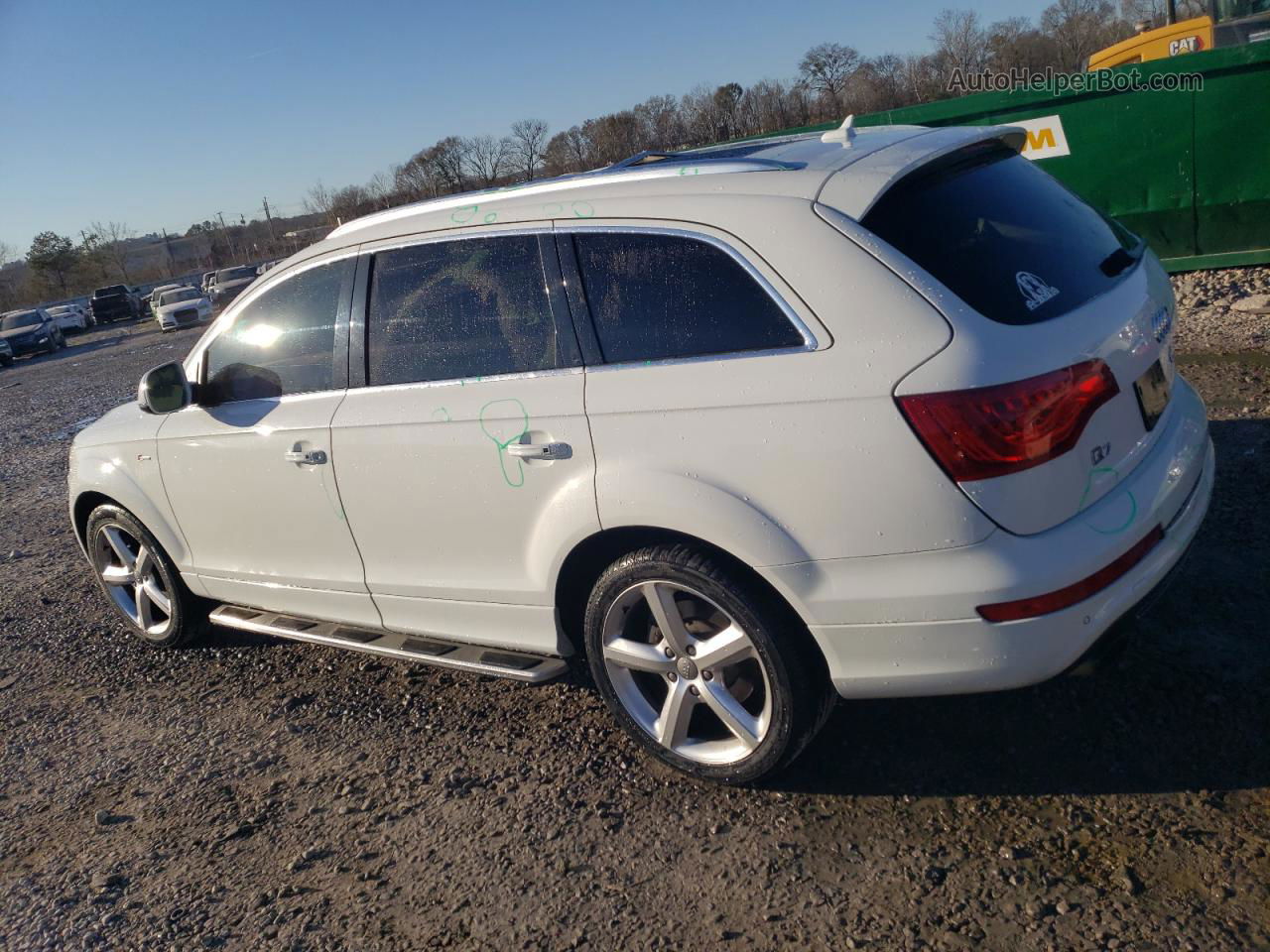 2015 Audi Q7 Prestige White vin: WA1DGAFE0FD006835