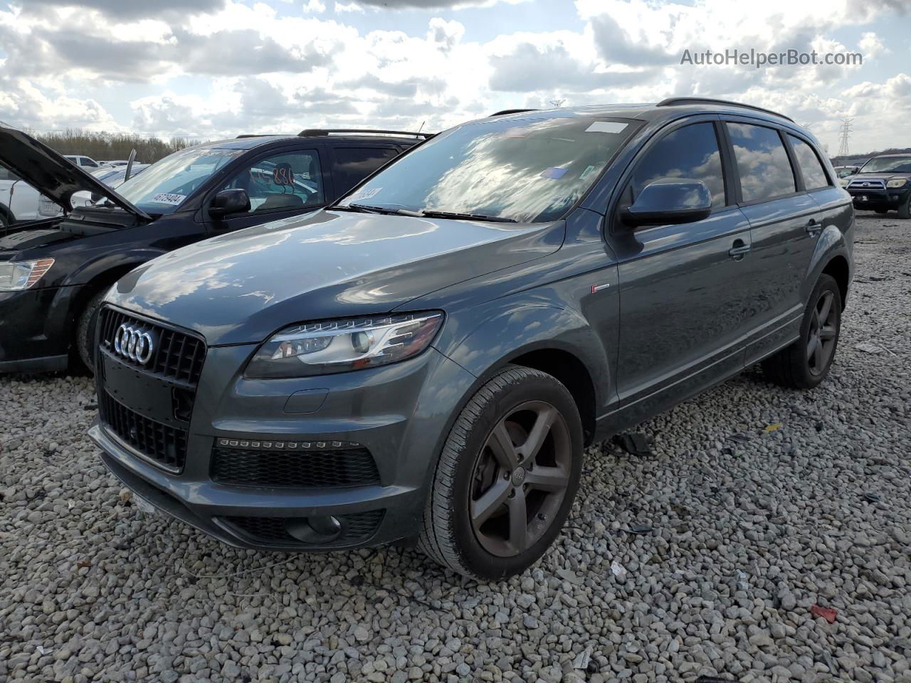 2015 Audi Q7 Prestige Charcoal vin: WA1DGAFE0FD015308