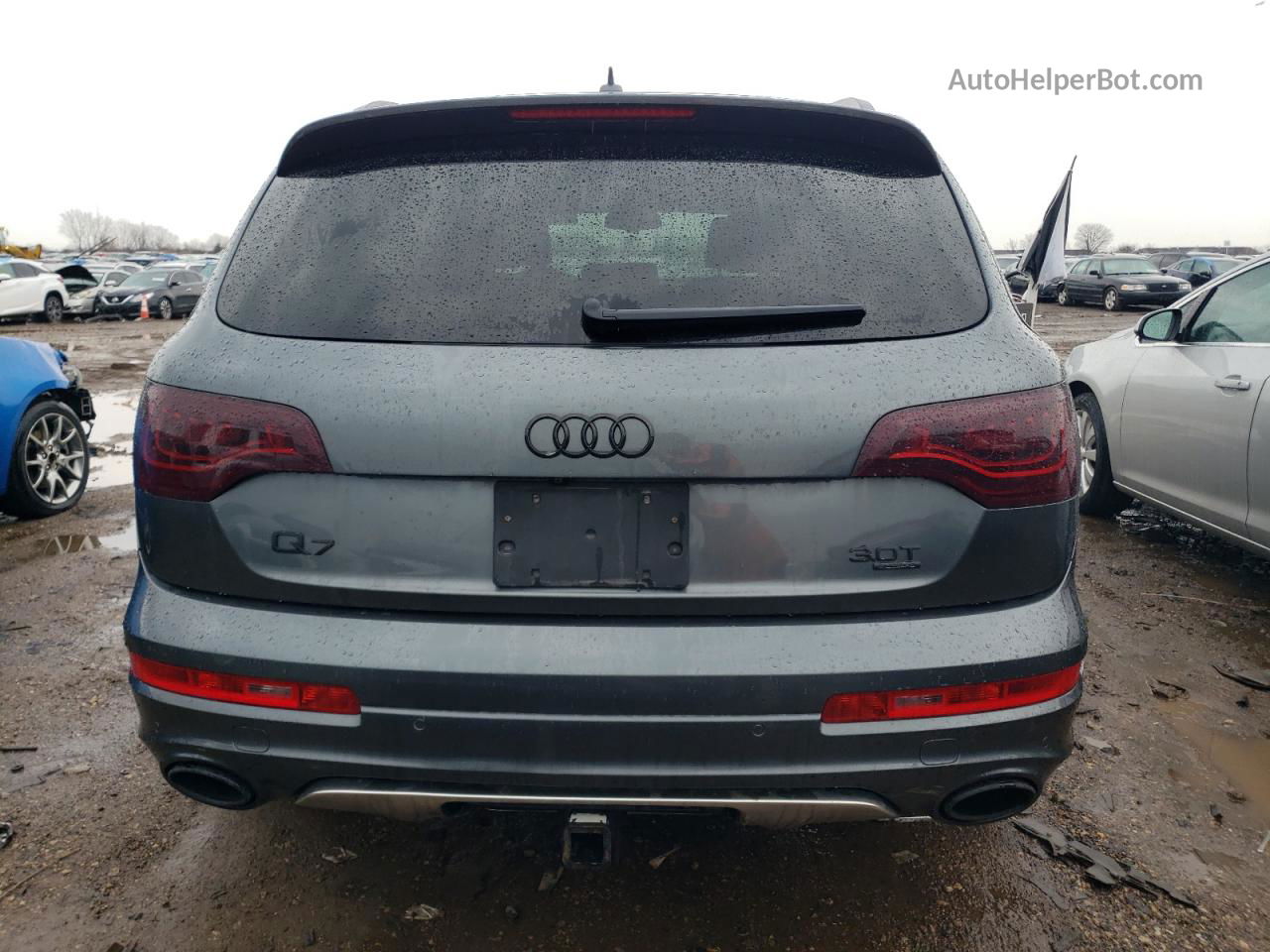 2015 Audi Q7 Prestige Серый vin: WA1DGAFE0FD031606