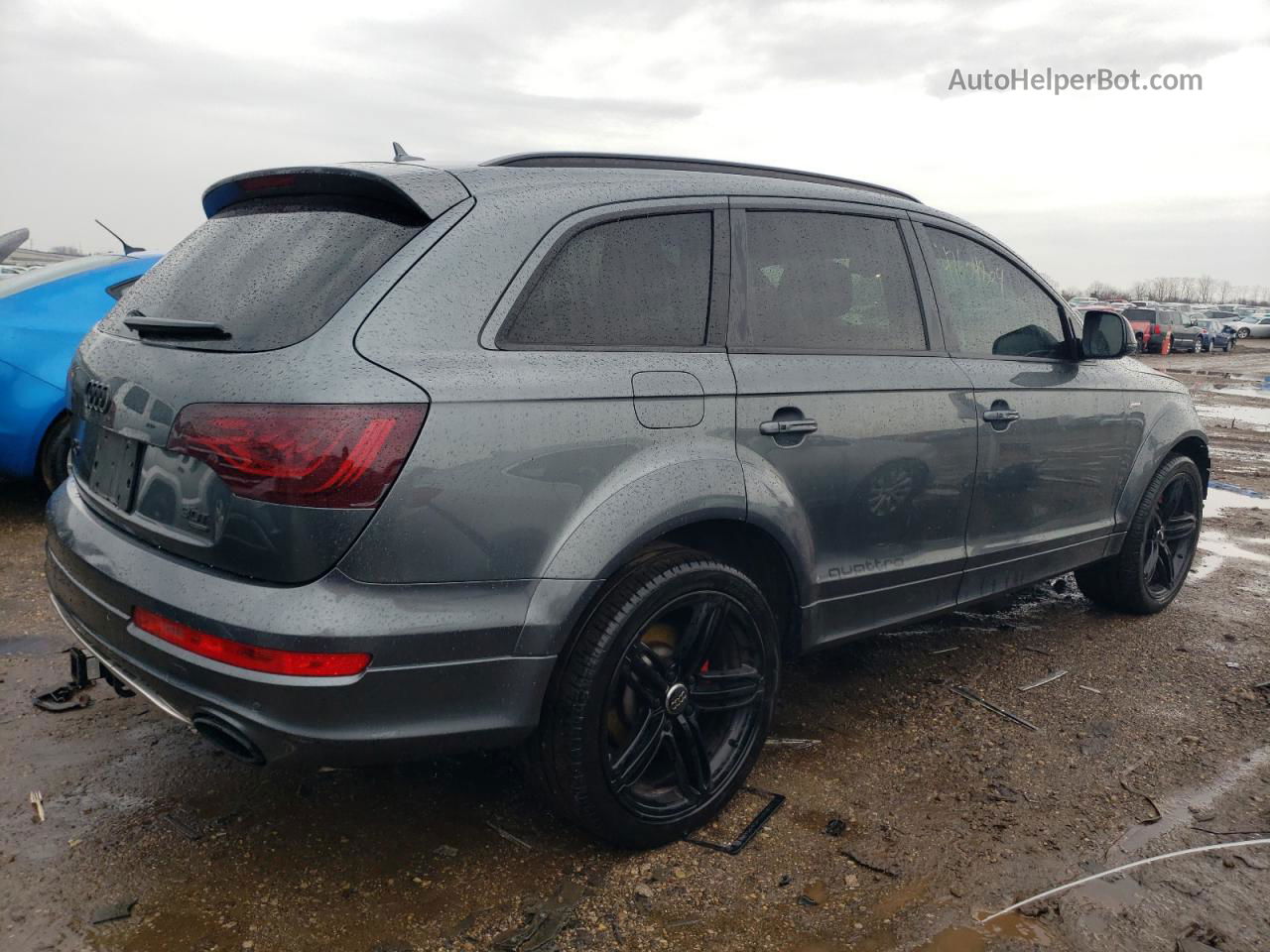 2015 Audi Q7 Prestige Gray vin: WA1DGAFE0FD031606