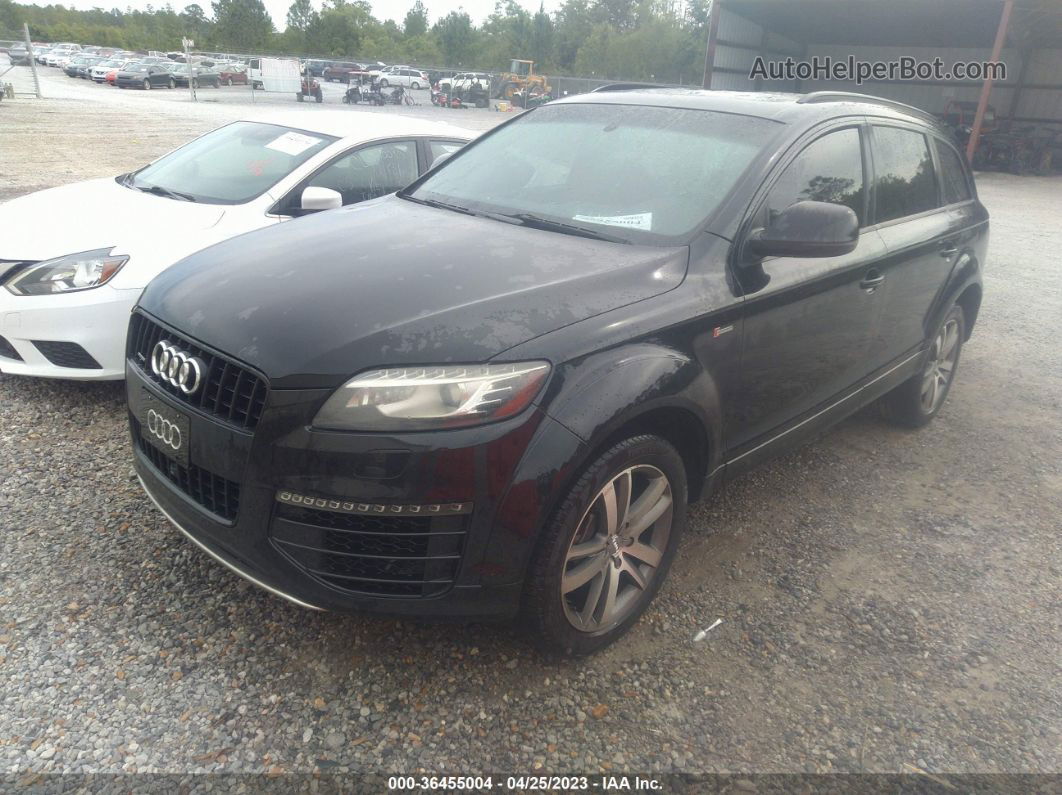 2015 Audi Q7 3.0t S Line Prestige Черный vin: WA1DGAFE1FD007668