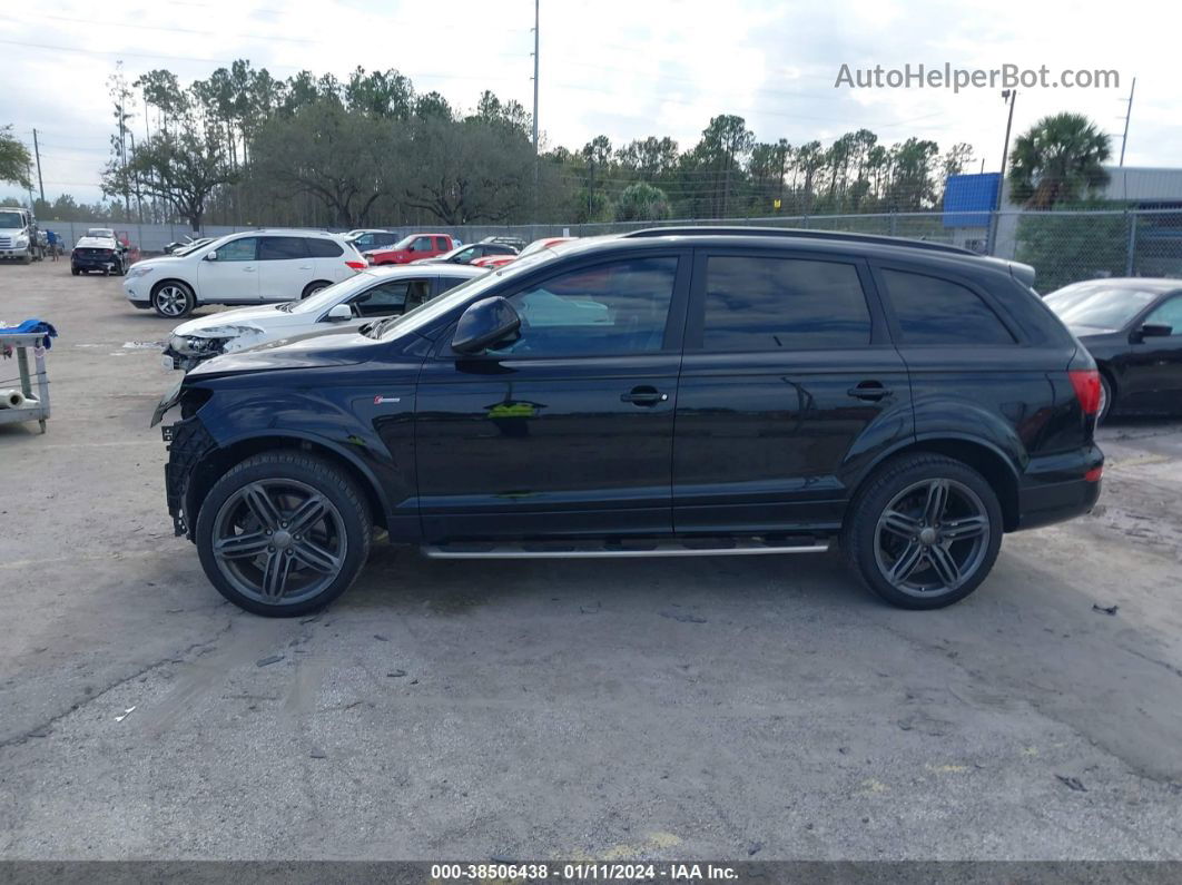 2015 Audi Q7 3.0t S Line Prestige Black vin: WA1DGAFE1FD013244