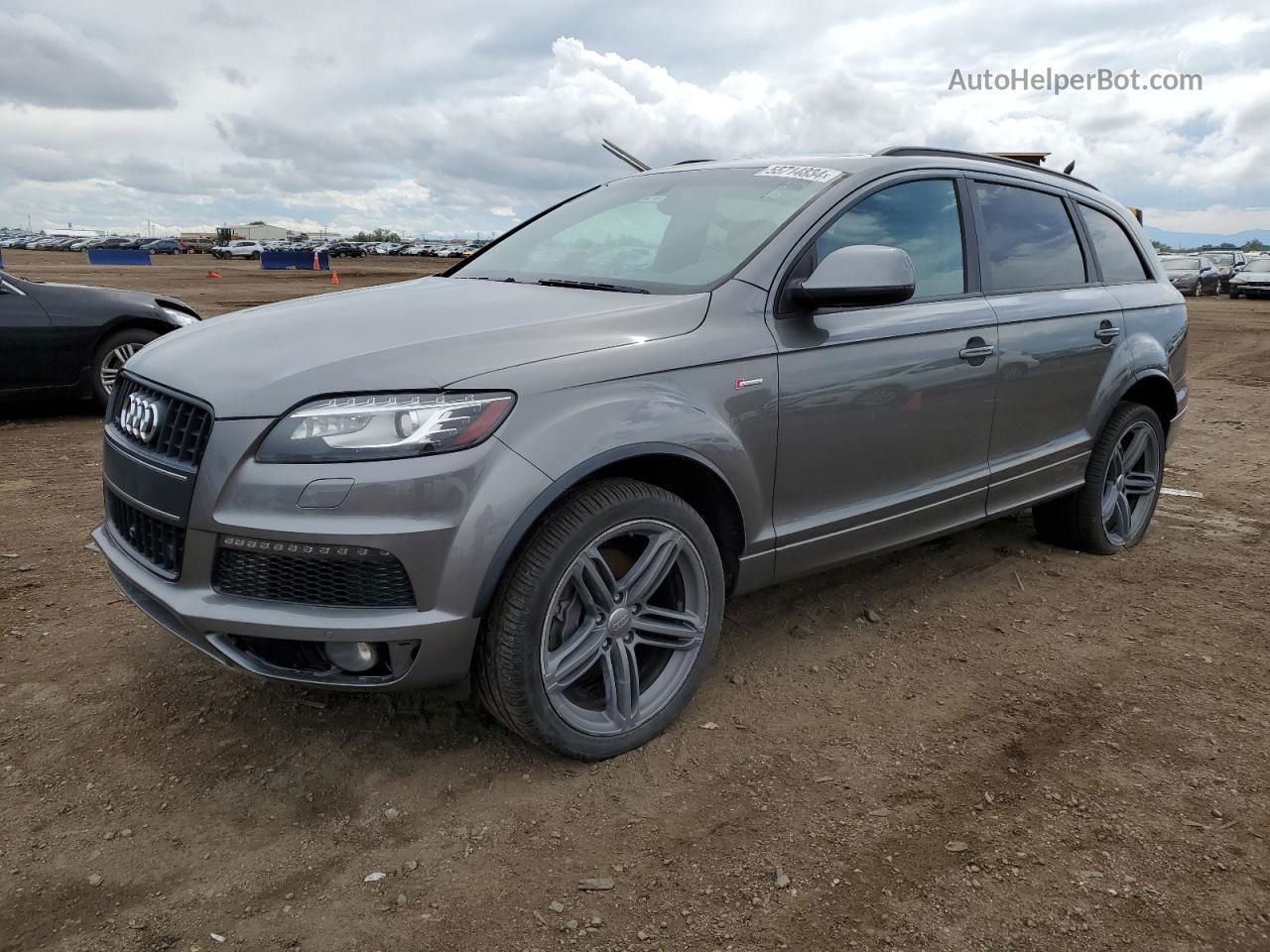 2015 Audi Q7 Prestige Gray vin: WA1DGAFE1FD023949