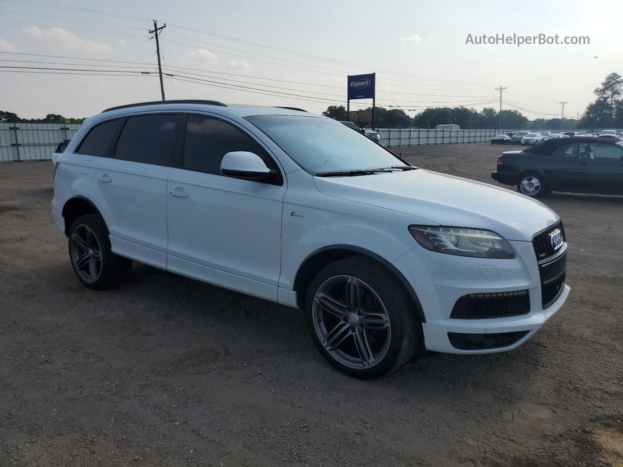 2015 Audi Q7 Prestige White vin: WA1DGAFE2FD022020