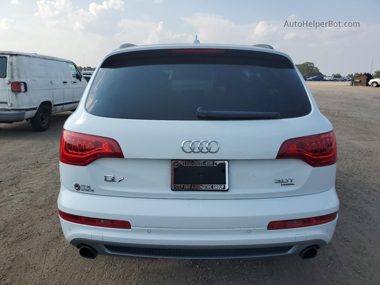 2015 Audi Q7 Prestige White vin: WA1DGAFE2FD022020