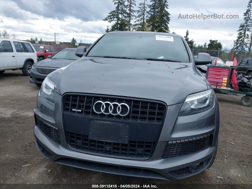 2015 Audi Q7 3.0t S Line Prestige Серый vin: WA1DGAFE3FD005551