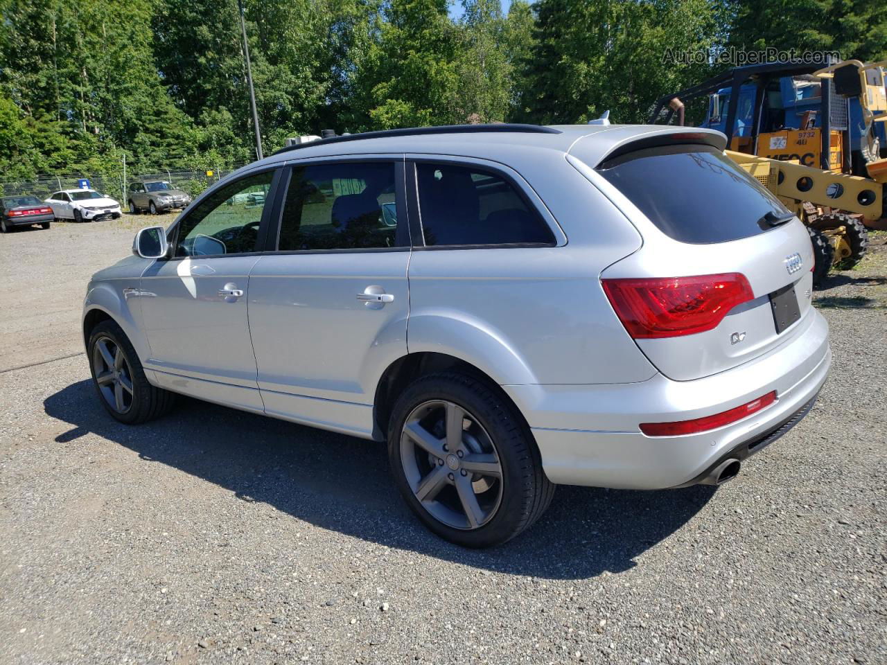 2015 Audi Q7 Prestige Silver vin: WA1DGAFE3FD006988