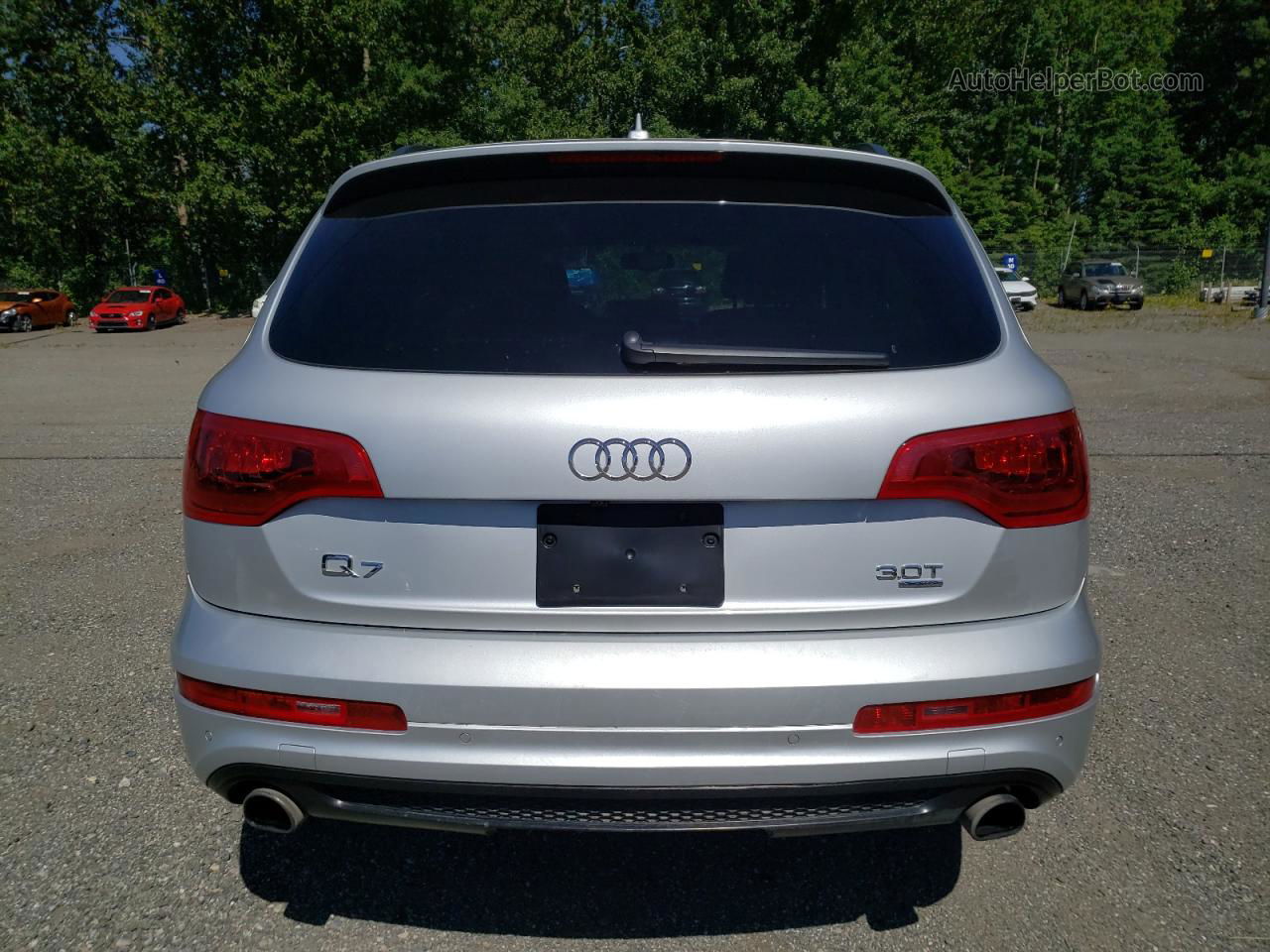 2015 Audi Q7 Prestige Silver vin: WA1DGAFE3FD006988