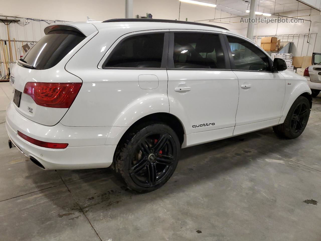 2015 Audi Q7 Prestige White vin: WA1DGAFE3FD031941