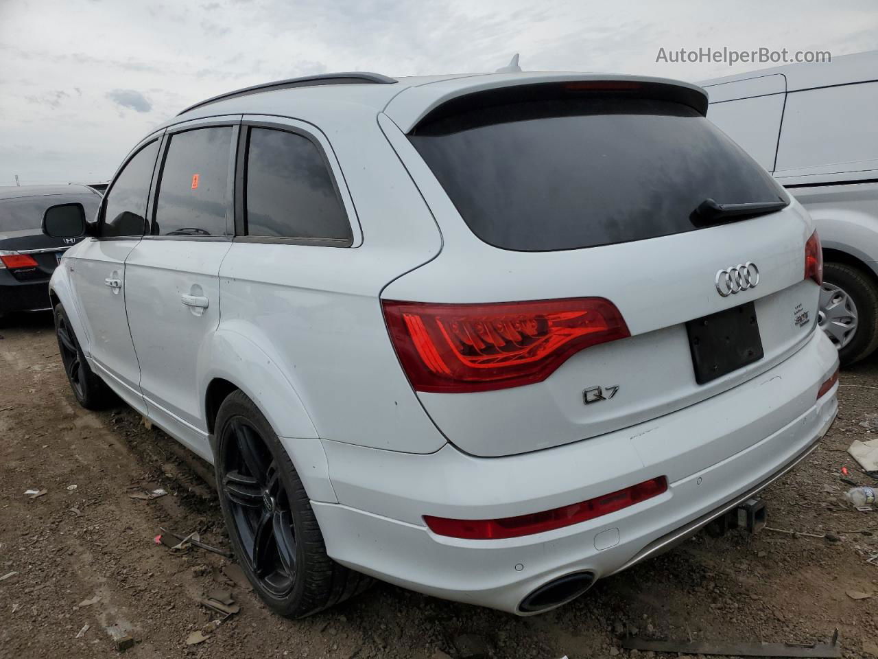 2015 Audi Q7 Prestige White vin: WA1DGAFE3FD031986