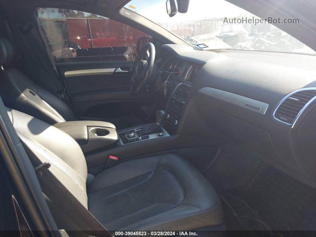 2015 Audi Q7 3.0t S Line Prestige Черный vin: WA1DGAFE4FD010029