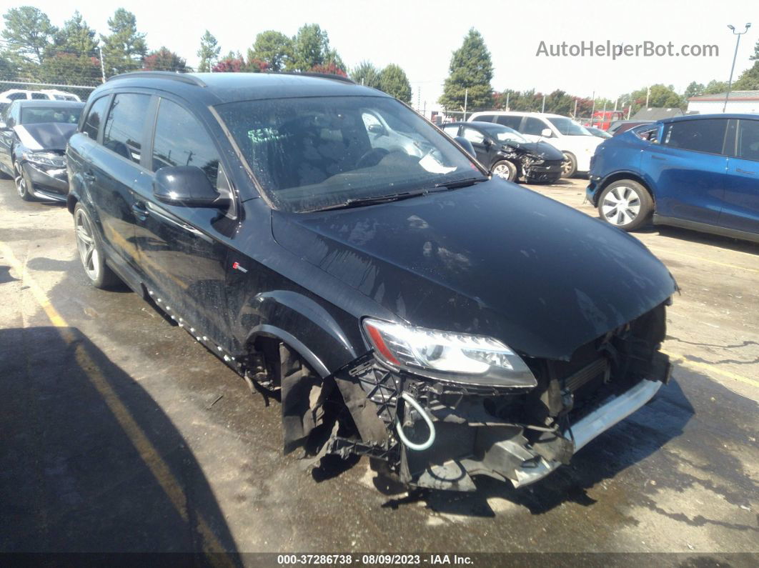 2015 Audi Q7 3.0t S Line Prestige Black vin: WA1DGAFE4FD021483