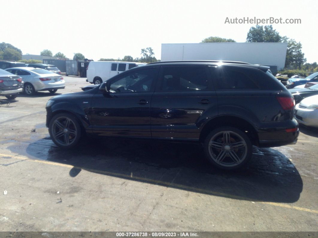 2015 Audi Q7 3.0t S Line Prestige Black vin: WA1DGAFE4FD021483