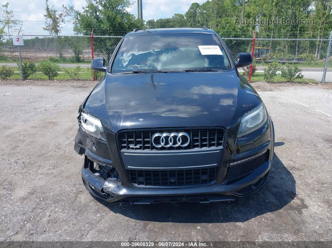 2015 Audi Q7 3.0t S Line Prestige Черный vin: WA1DGAFE5FD006782