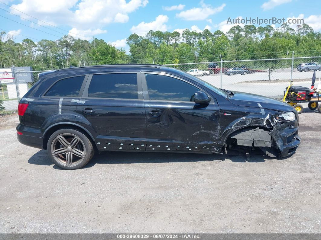 2015 Audi Q7 3.0t S Line Prestige Черный vin: WA1DGAFE5FD006782