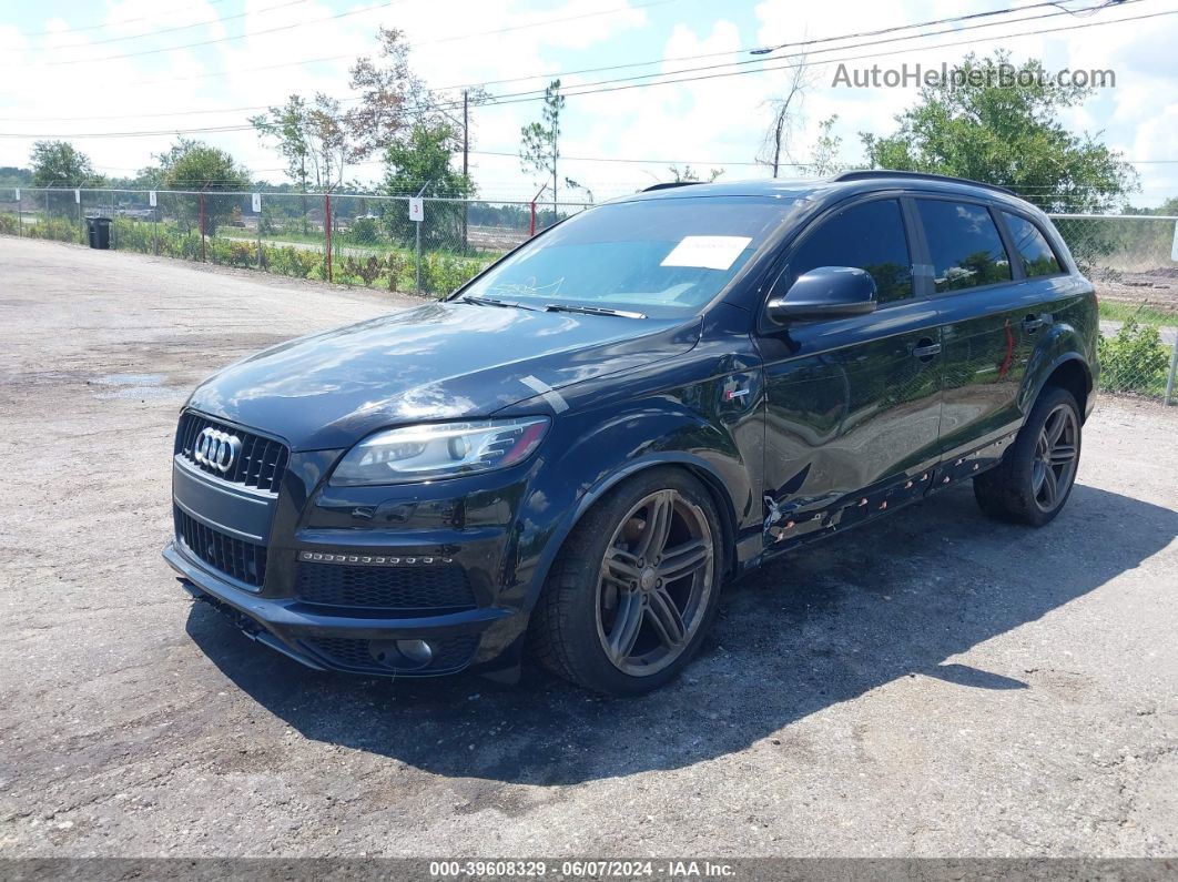 2015 Audi Q7 3.0t S Line Prestige Black vin: WA1DGAFE5FD006782