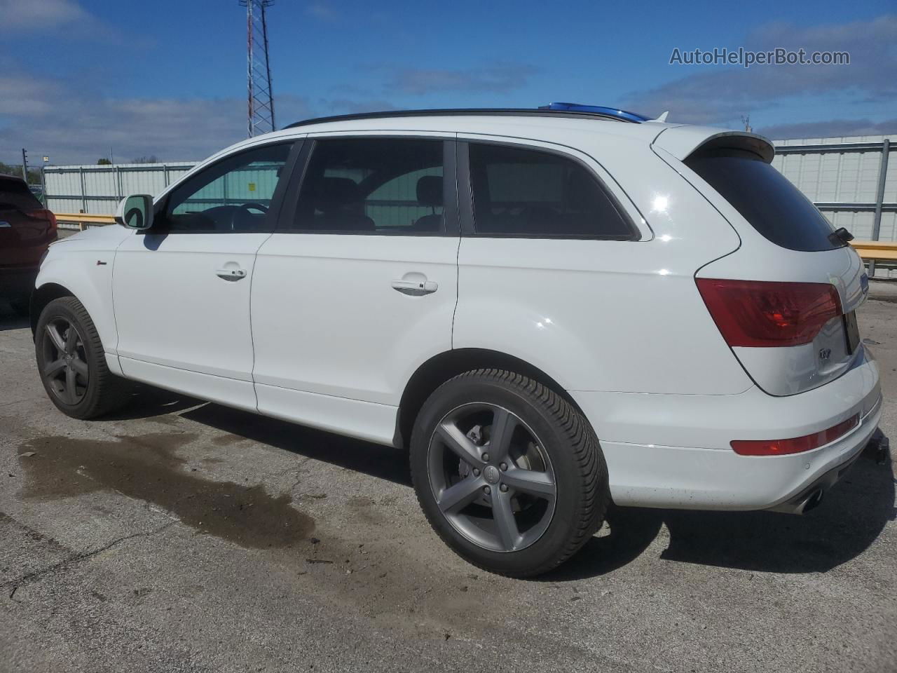 2015 Audi Q7 Prestige White vin: WA1DGAFE5FD014025