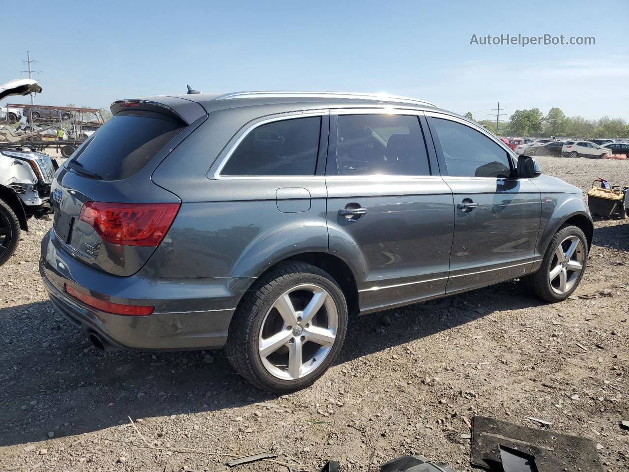 2015 Audi Q7 Prestige Угольный vin: WA1DGAFE5FD020049