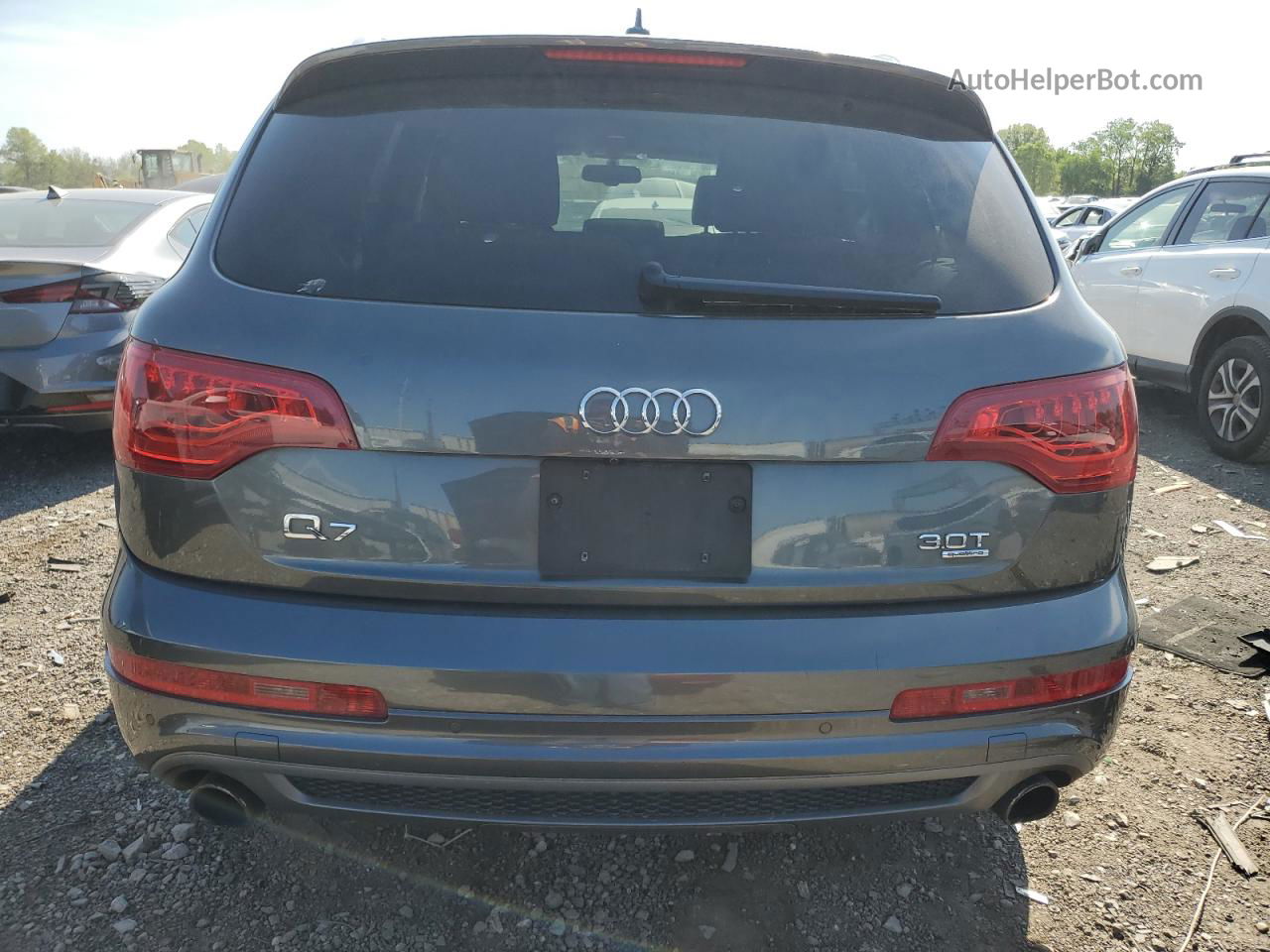 2015 Audi Q7 Prestige Charcoal vin: WA1DGAFE5FD020049